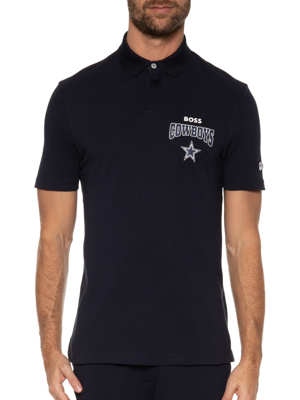 Polo Masculina Punter Nfl Azul Boss
