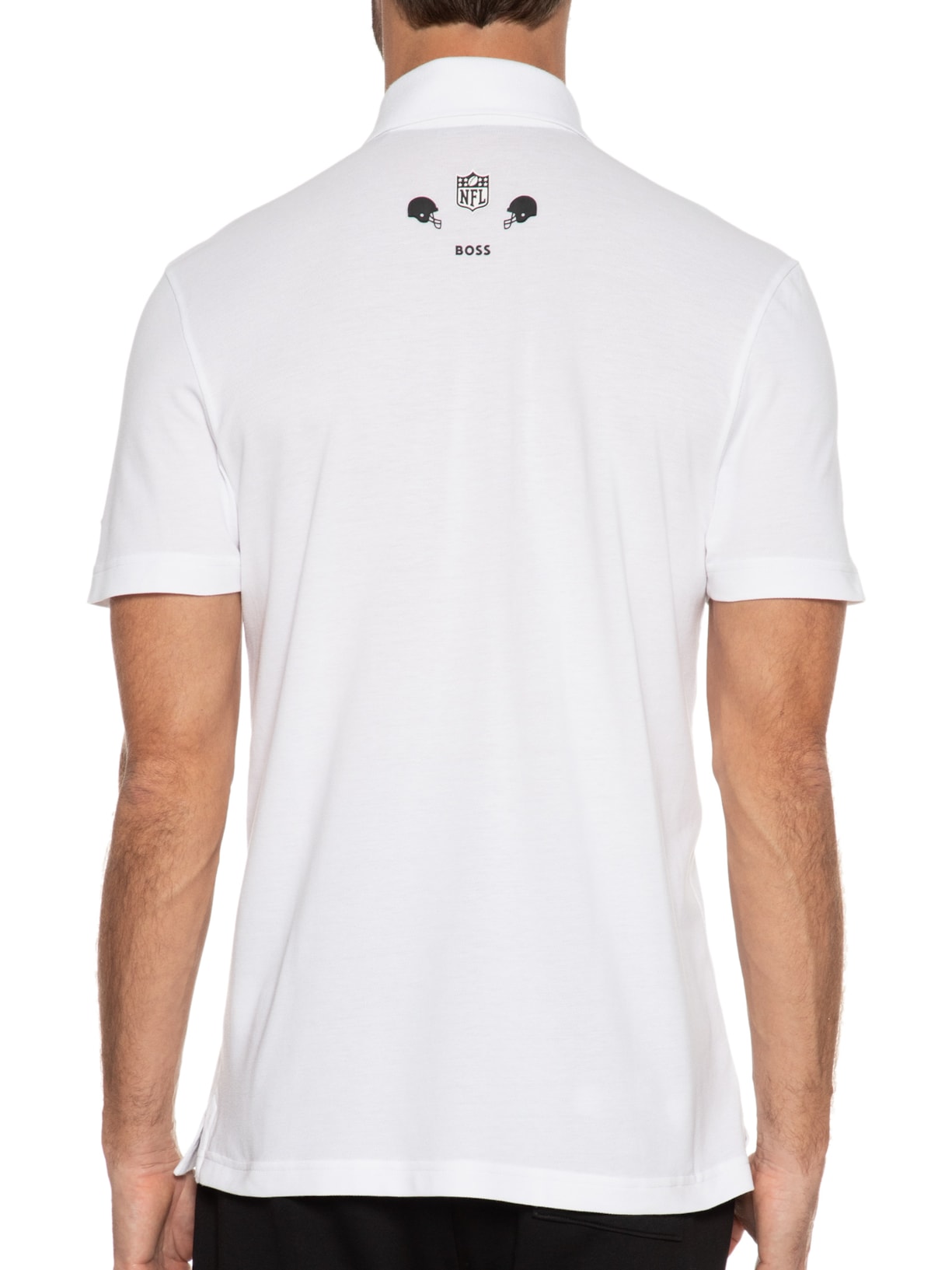 Polo Masculina Punter Nfl Branco Boss