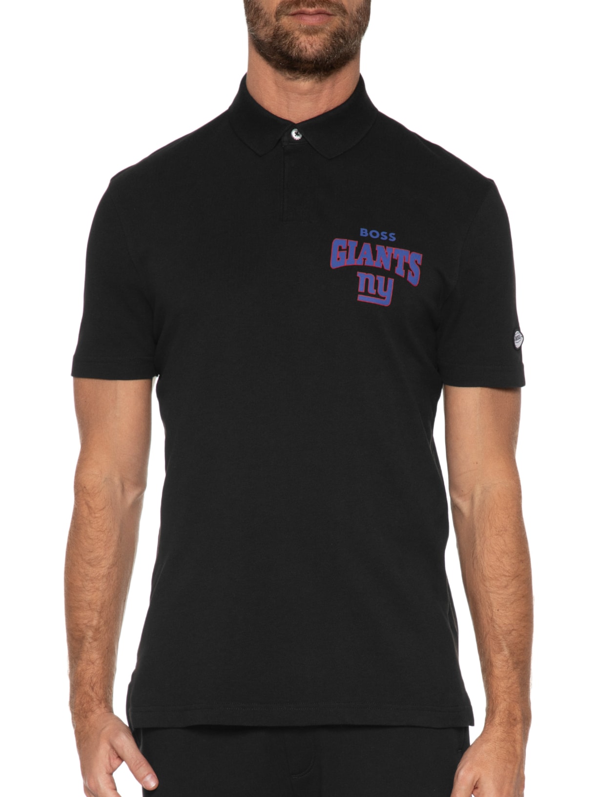 Polo Masculina Punter Nfl Preto Boss