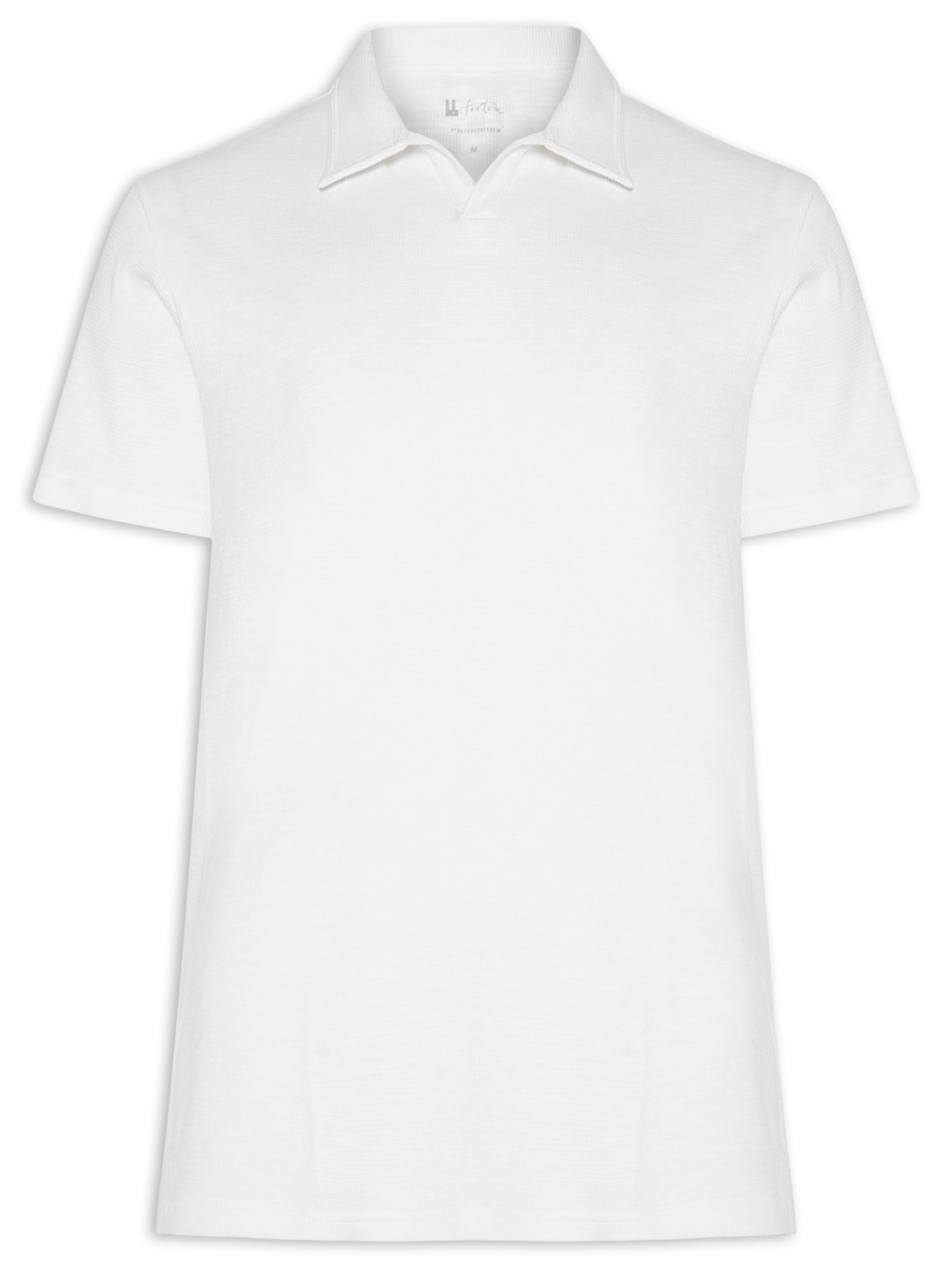 Polo Masculina Quadriler Adler - Branco