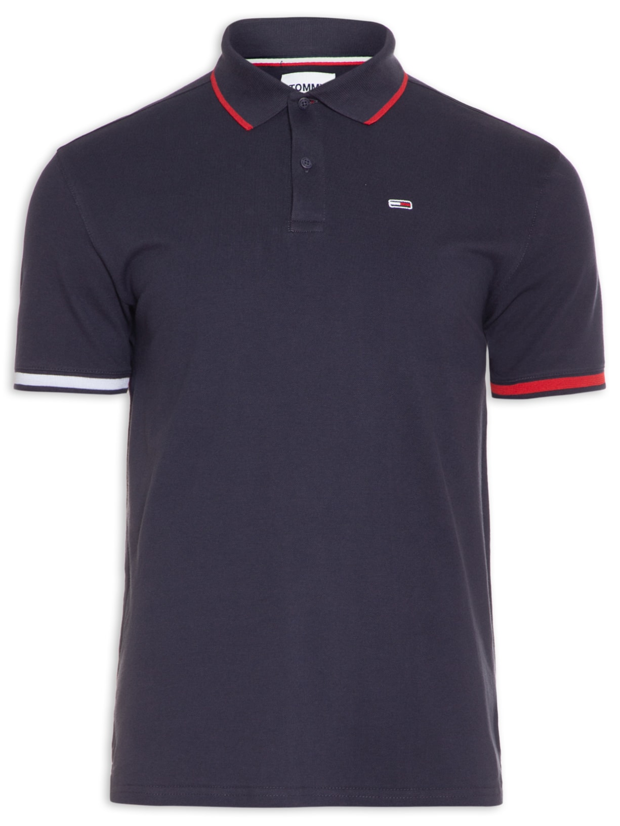 Polo Masculina Reg Flag Cuffs - Azul