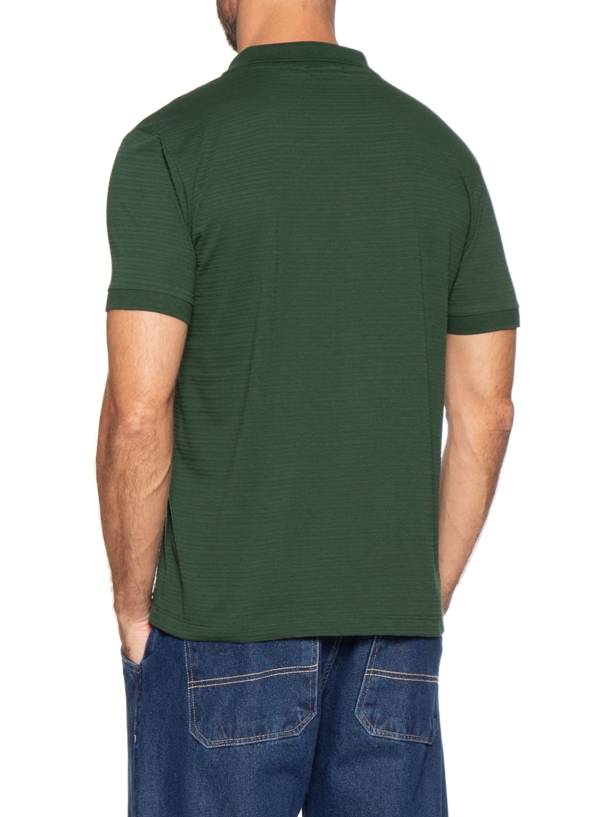 Polo Masculina Regular Bristoil Verde Reserva