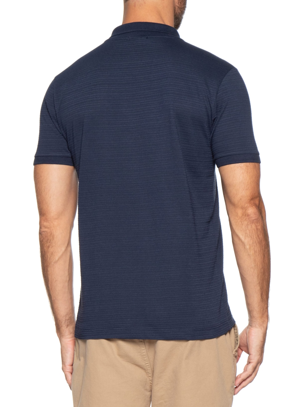 Polo Masculina Regular Bristol Azul Reserva