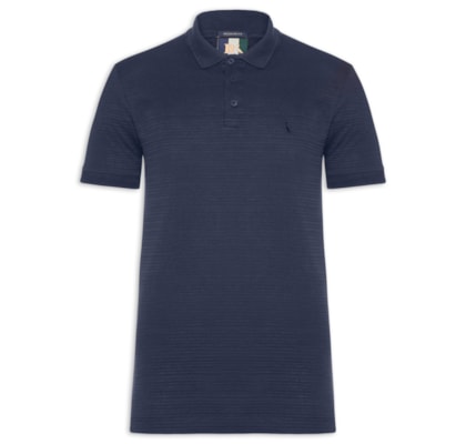 Polo Masculina Regular Bristol - Azul