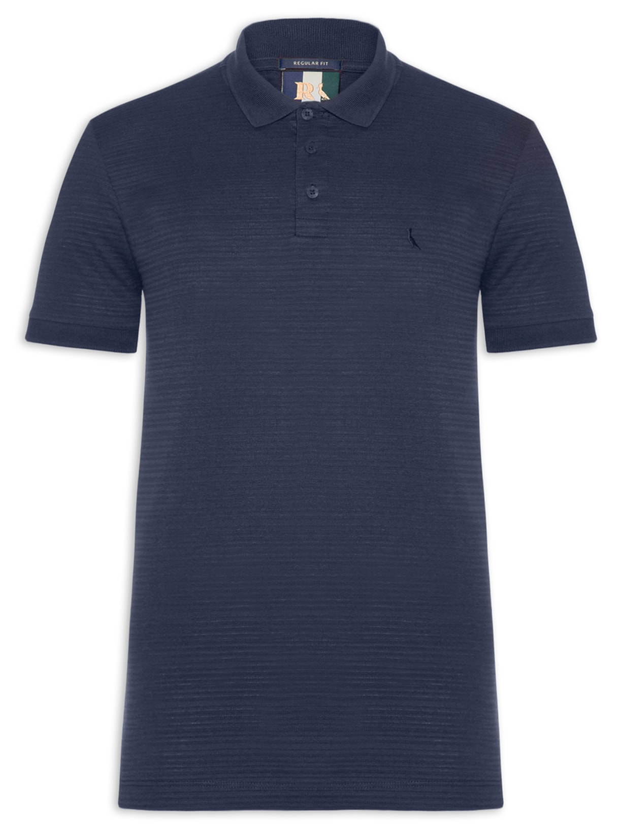 Polo Masculina Regular Bristol - Azul