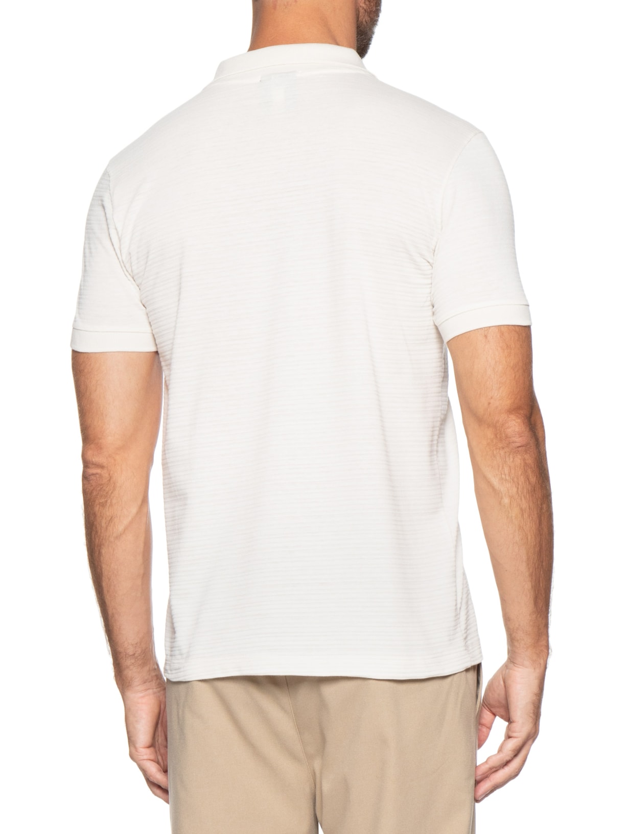 Polo Masculina Regular Bristol Branco Reserva