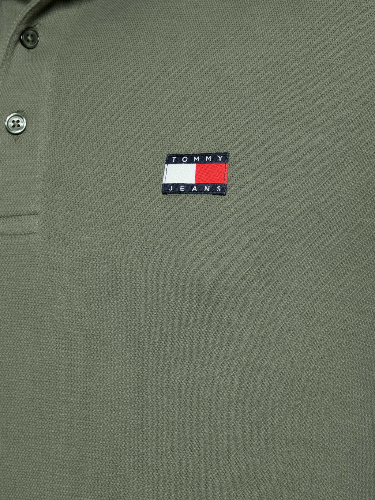 Polo Masculina Regular Fit Branded Neck Verde Tommy Jeans