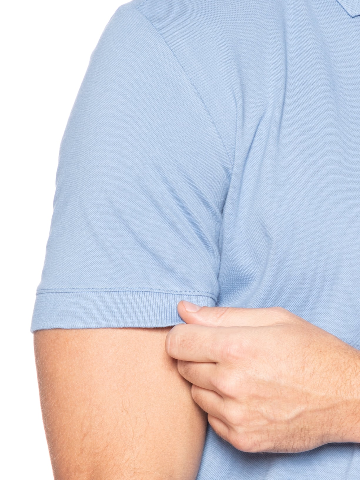 Polo Masculina Regular Fit Linear Azul Tommy Jeans