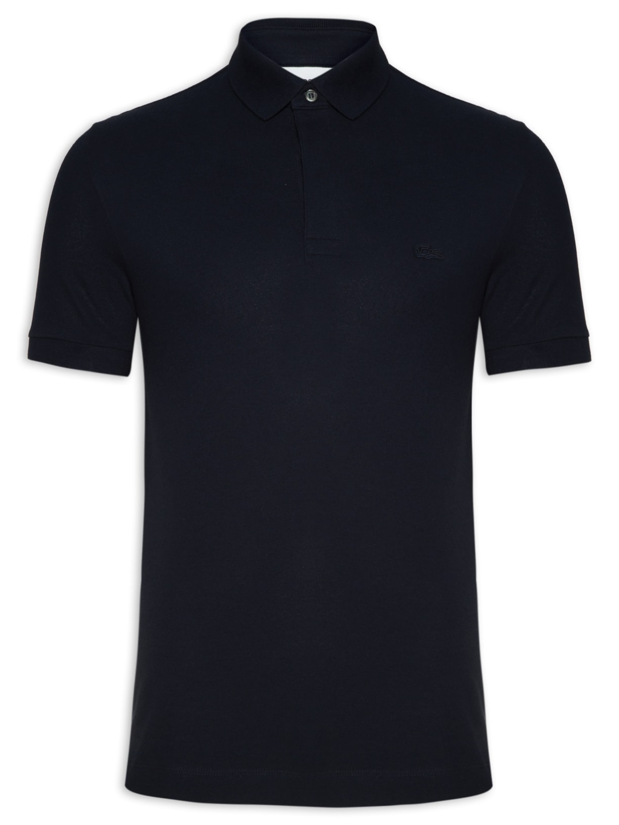 Polo Masculina Regular Fit Paris Em Piquet Stretch - Azul