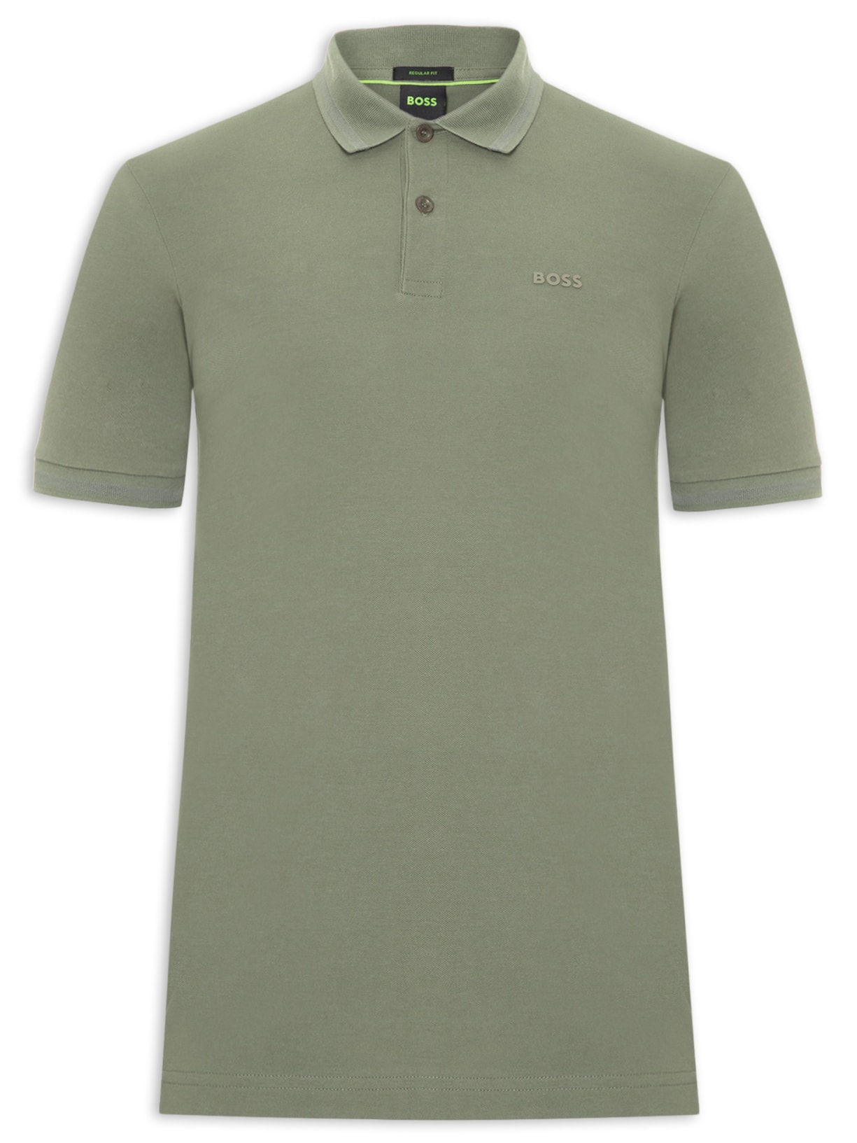 Polo Masculina Regular Fit Pio 1 – Bege Boss