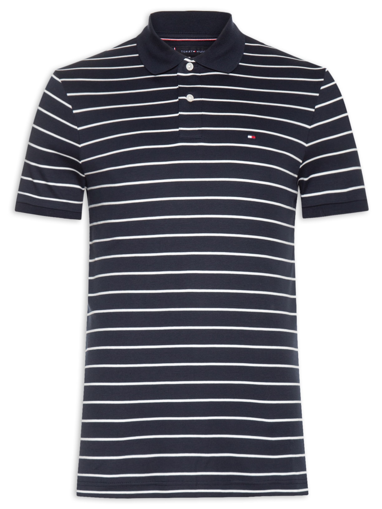 Polo Masculina Regular Fit Seasonal em Liquid Cotton - Azul