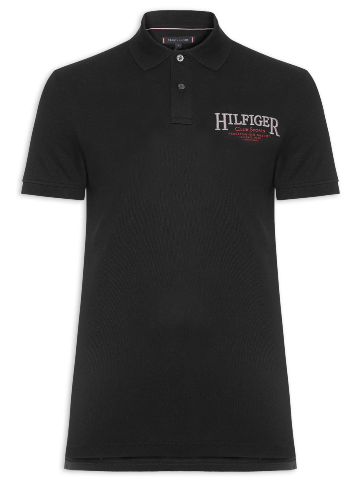 Polo Masculina Regular Fit TH Club Sport - Preto