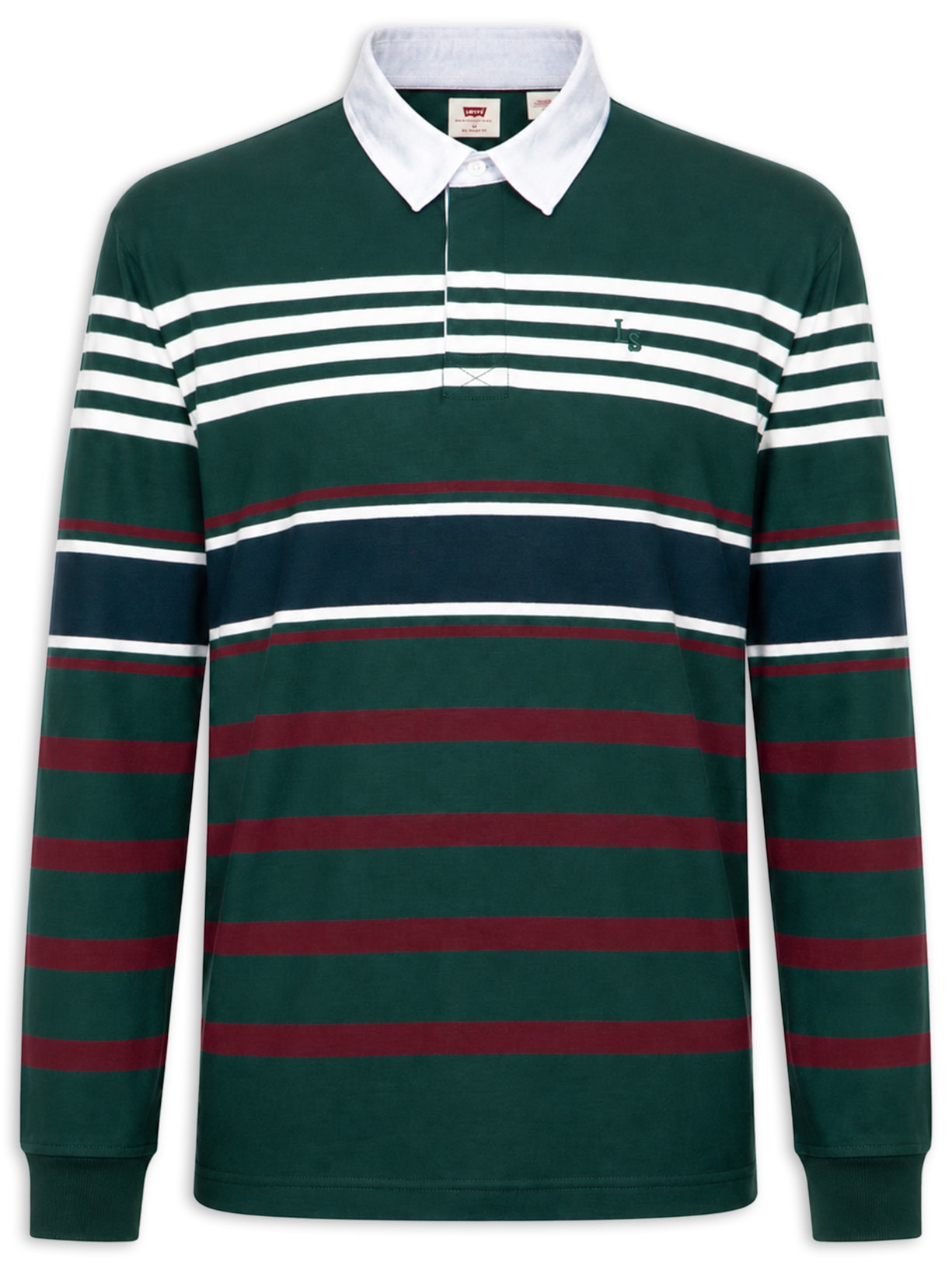 Polo Masculina Relaxed Fit Union Rugby - Verde