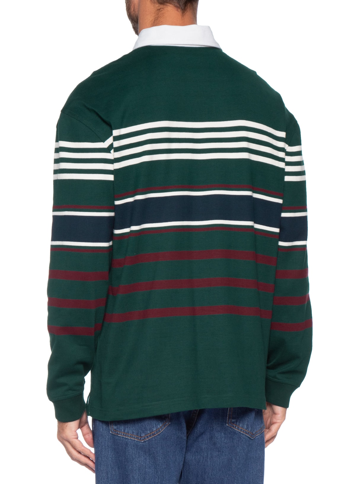 Polo Masculina Relaxed Fit Union Rugby Verde Levi's