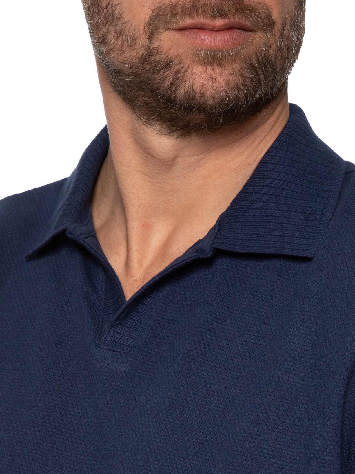 Polo Masculina Resort Regular Fit Azul Hering