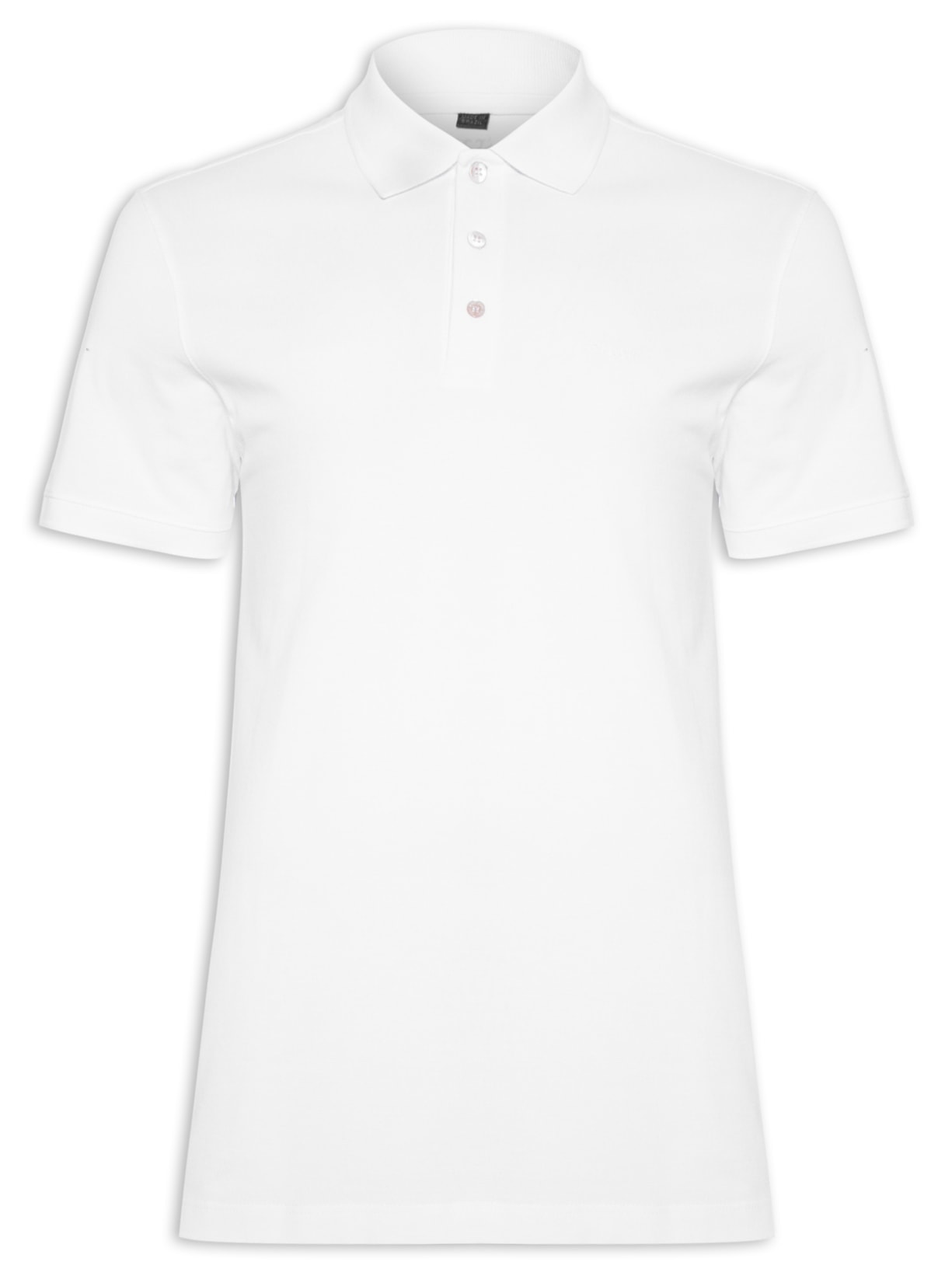 Polo Masculina Rg New Simple Basic Bc - Branco