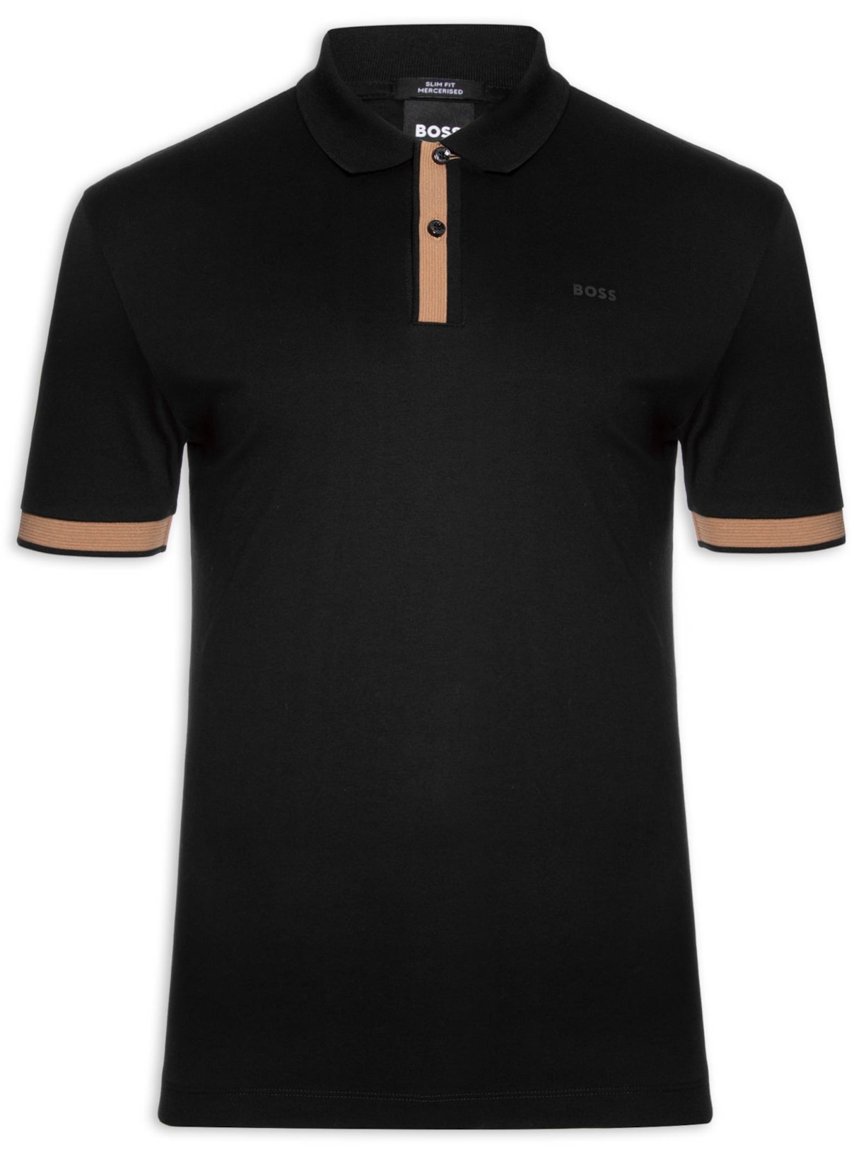 Polo Masculina RN Classic - Preto