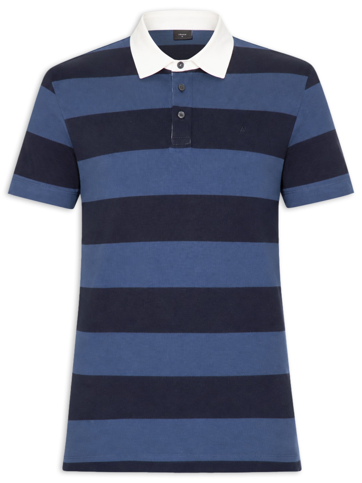 Polo Masculina Rugby Listrada Azul Aramis