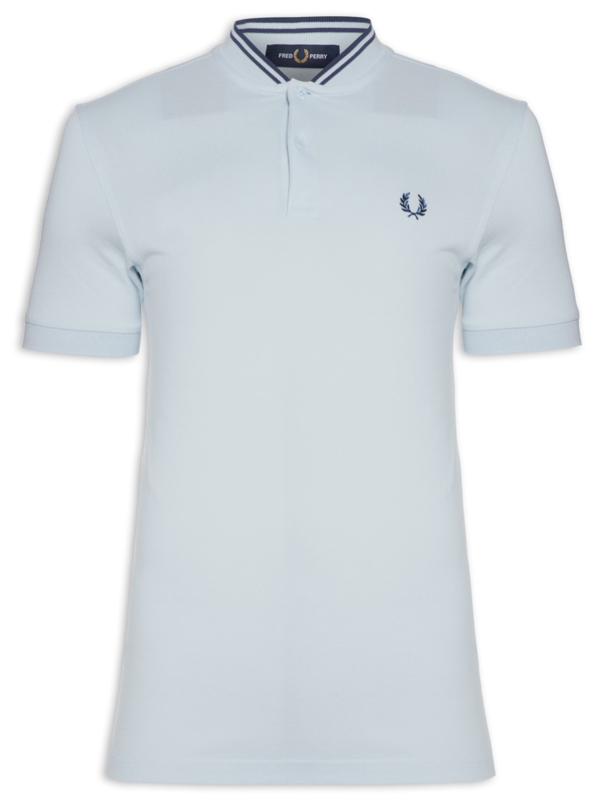 Polo Masculina Shirt Bomber Collar - Azul