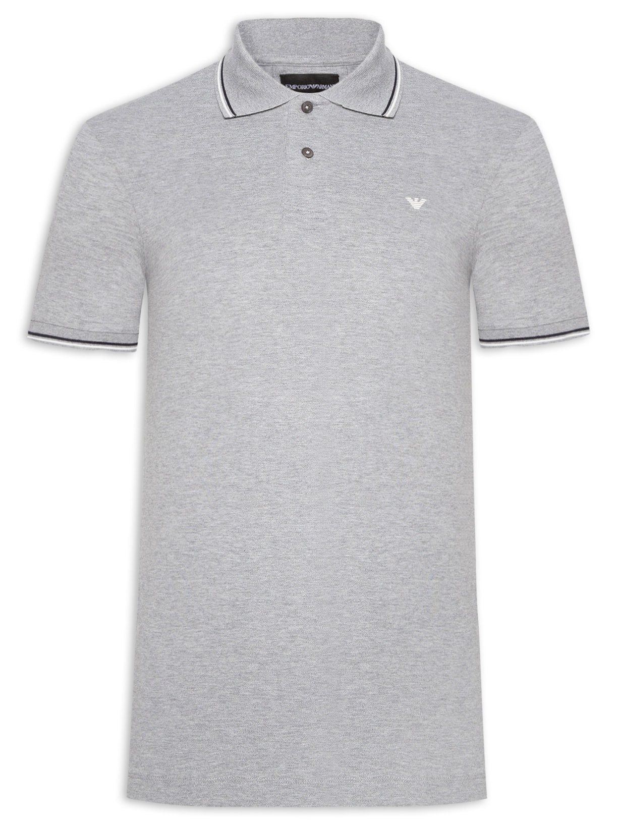 Polo Masculina Shirt - Cinza
