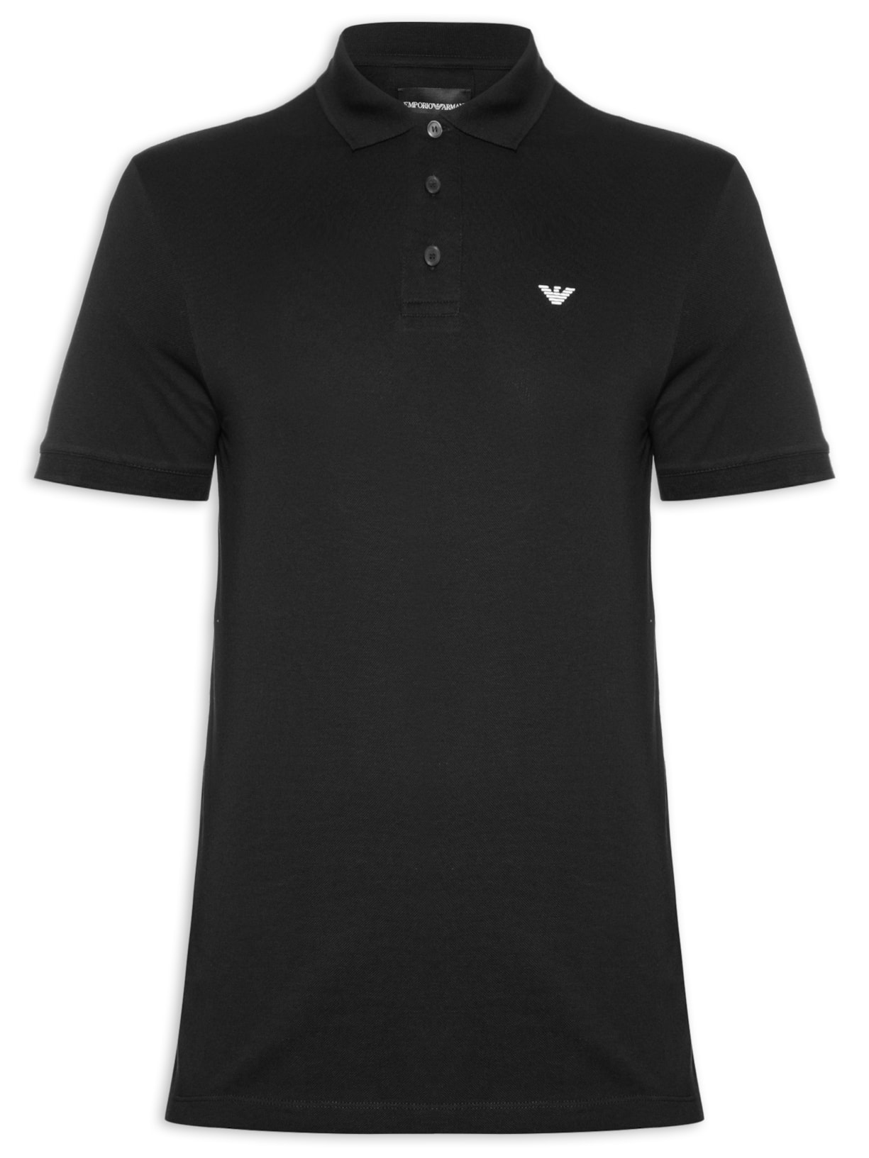 Polo Masculina Shirt - Preto