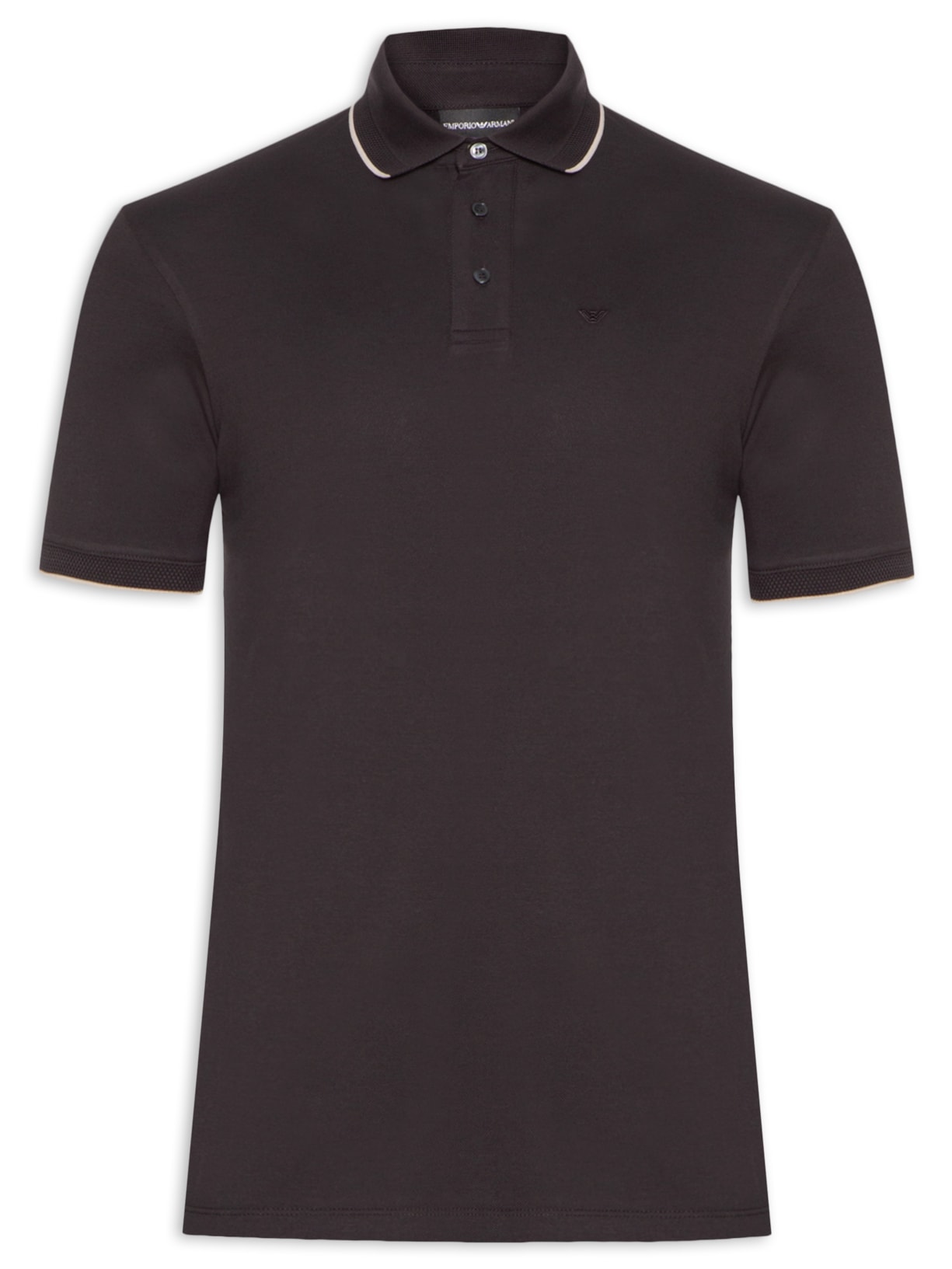 Polo Masculina Shirt - Preto