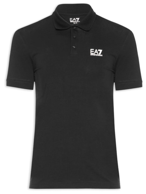 Polo Masculina Shirt - Preto