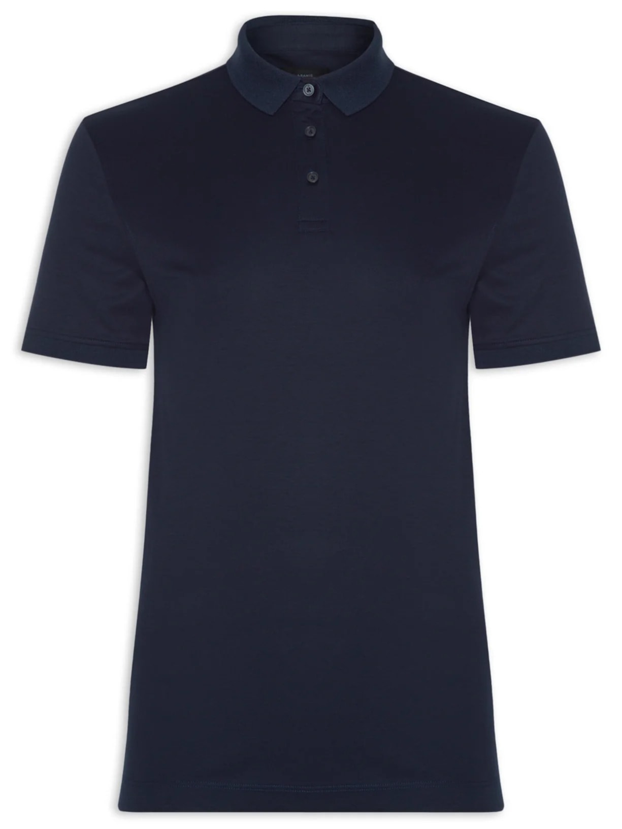 Polo Masculina Silk Blend Modal - Azul
