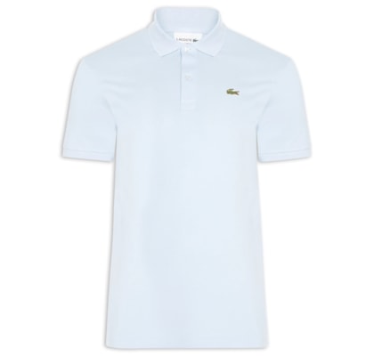 Polo Masculina Slim Fit Em Petit Piquet - Azul