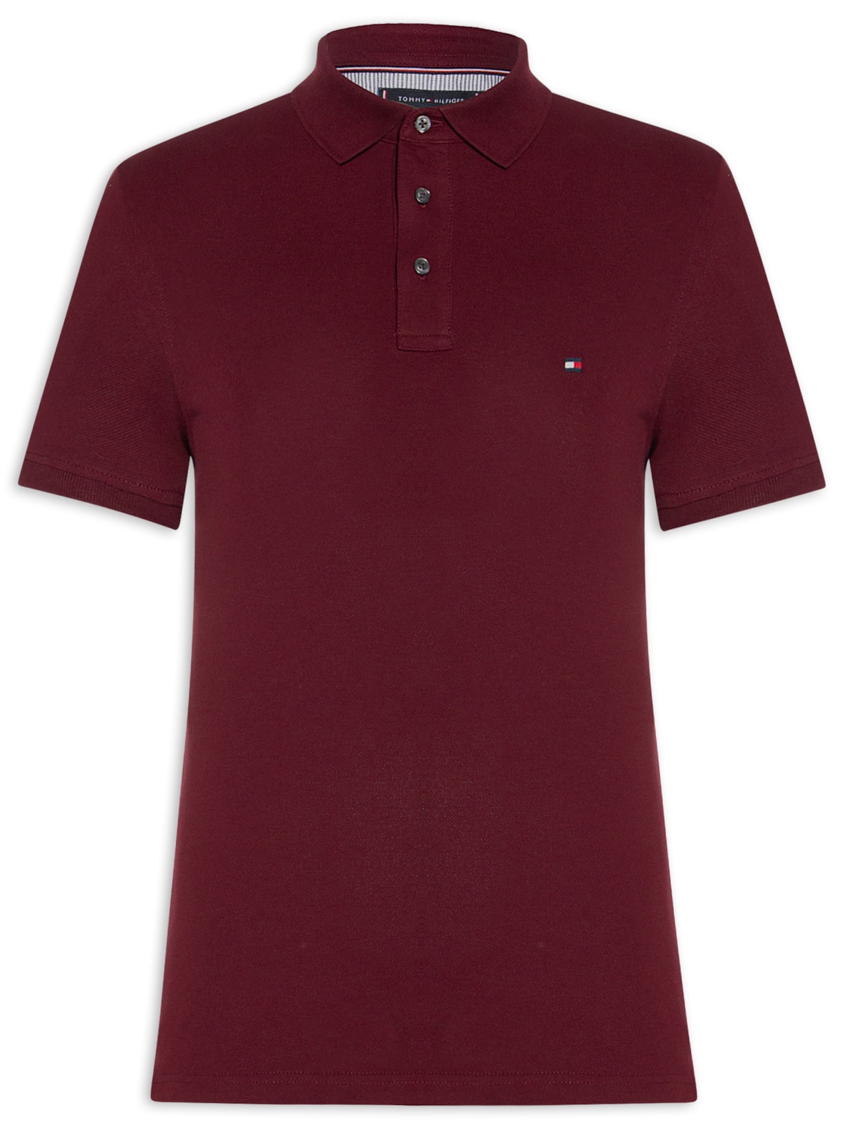 Polo Masculina Slim Fit Im 1985 - Vinho