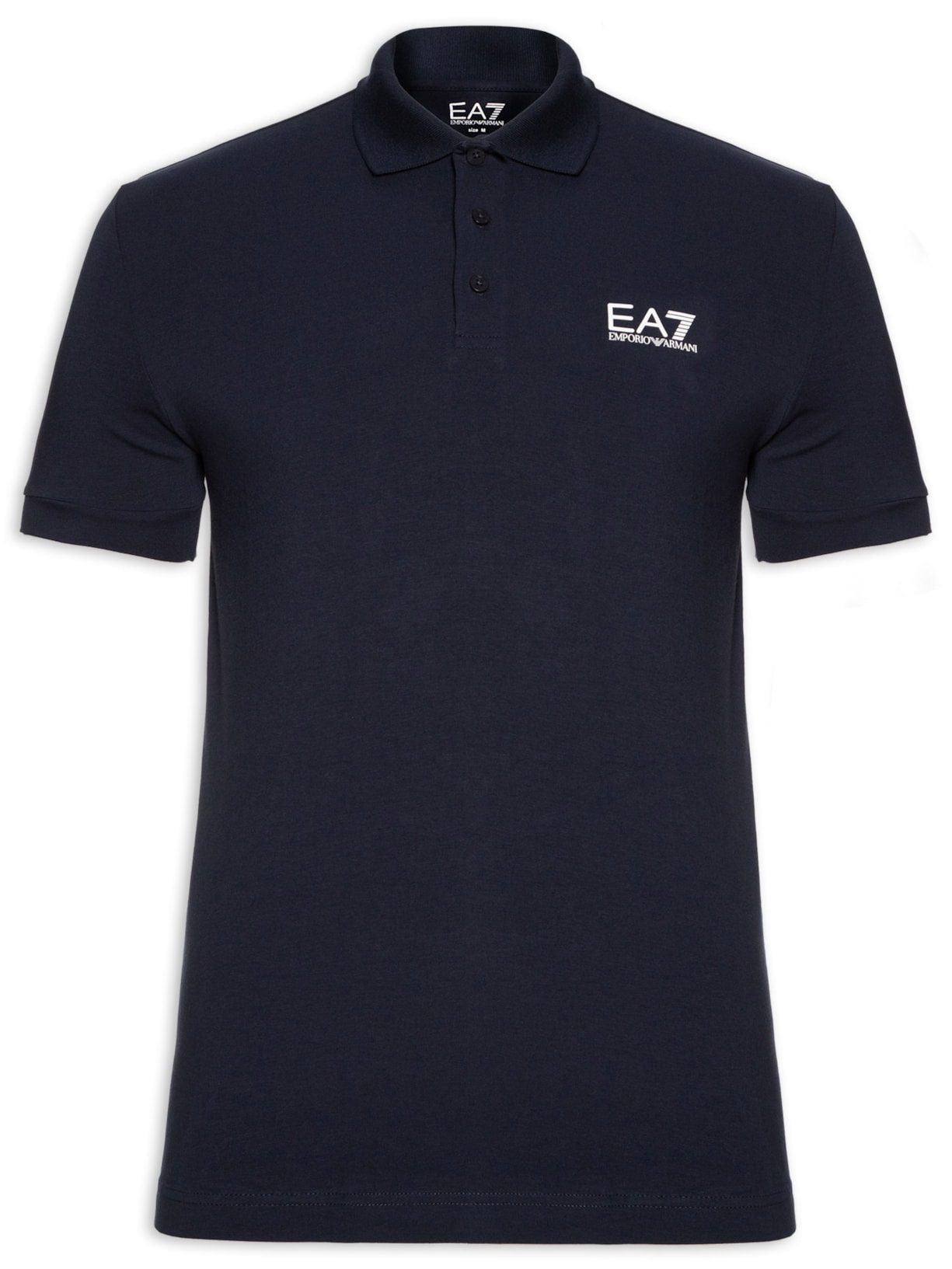 Polo Masculina Slim Fit Train Core Azul Ea7 Emporio Armani