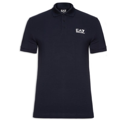 Polo Masculina Slim Fit Train Core - Azul