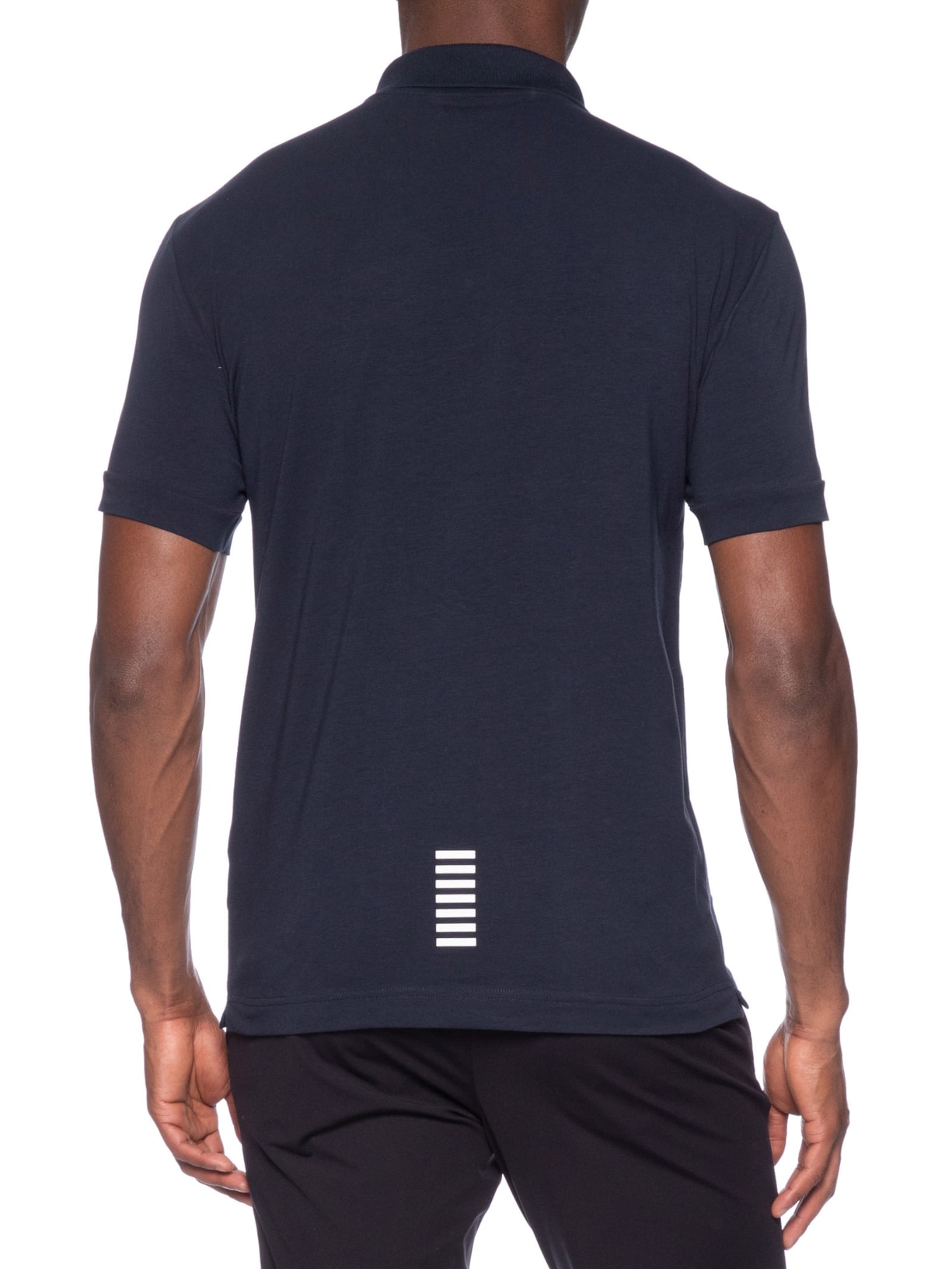 Polo Masculina Slim Fit Train Core Azul Ea7 Emporio Armani