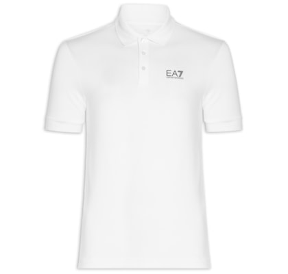 Polo Masculina Slim Fit Train Core - Branco