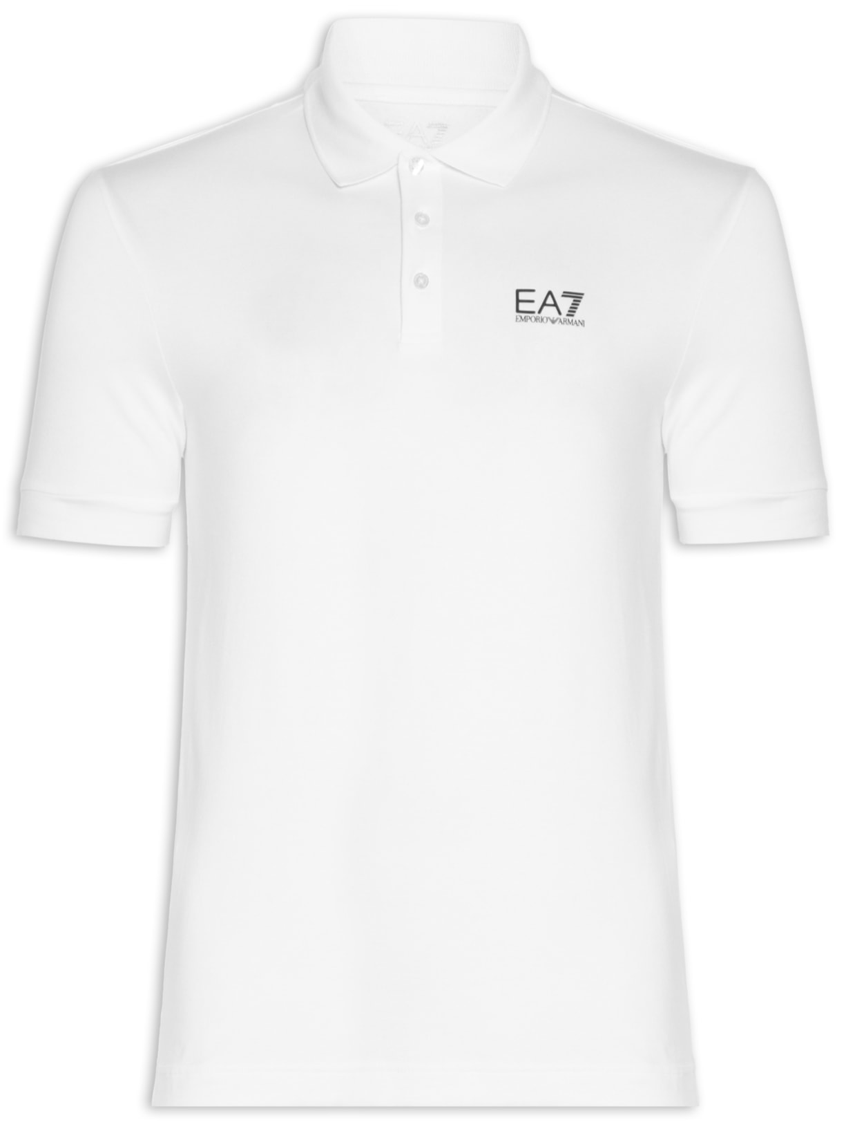 Polo Masculina Slim Fit Train Core - Branco