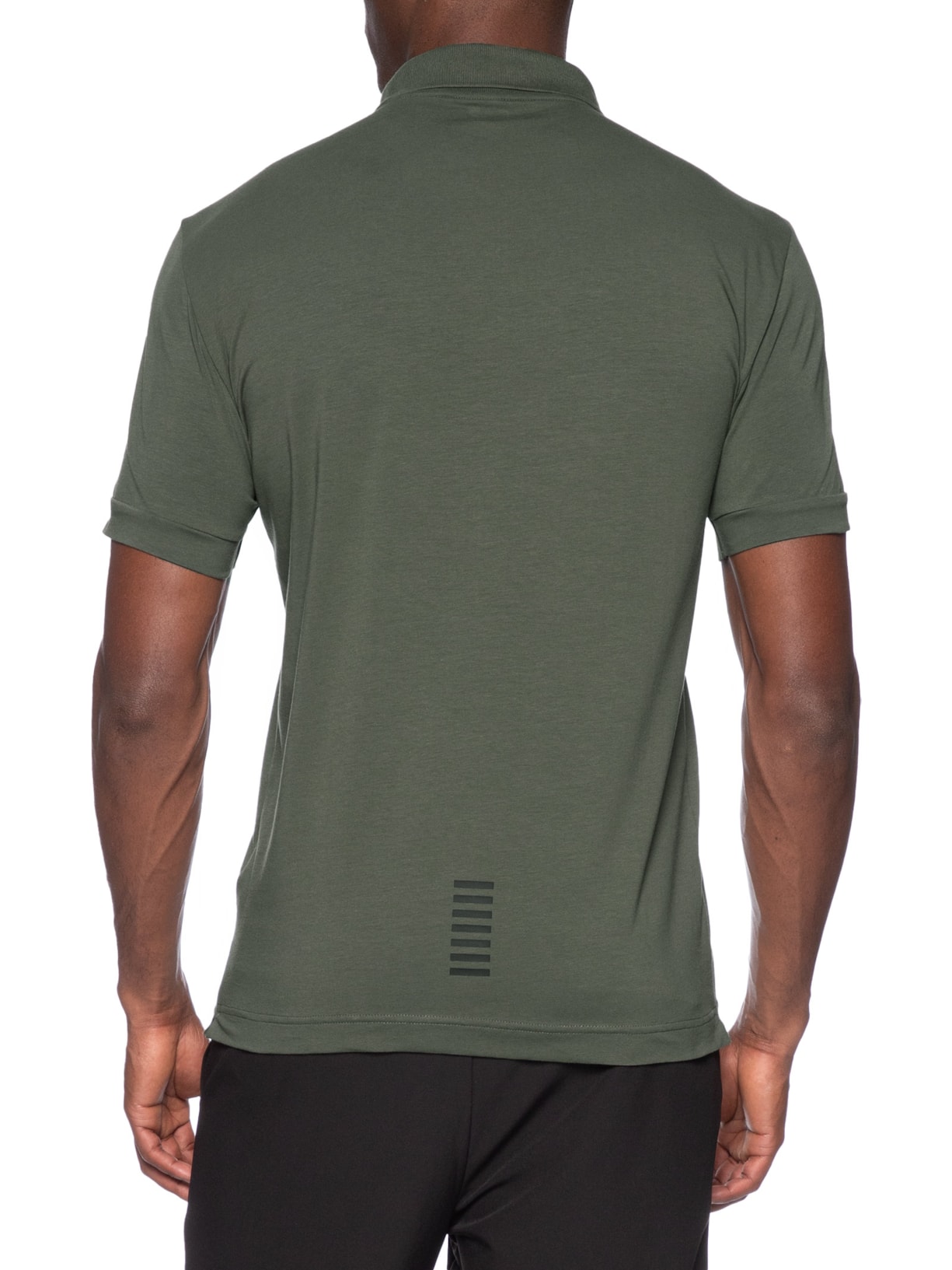 Polo Masculina Slim Fit Train Core Verde Ea7 Emporio Armani