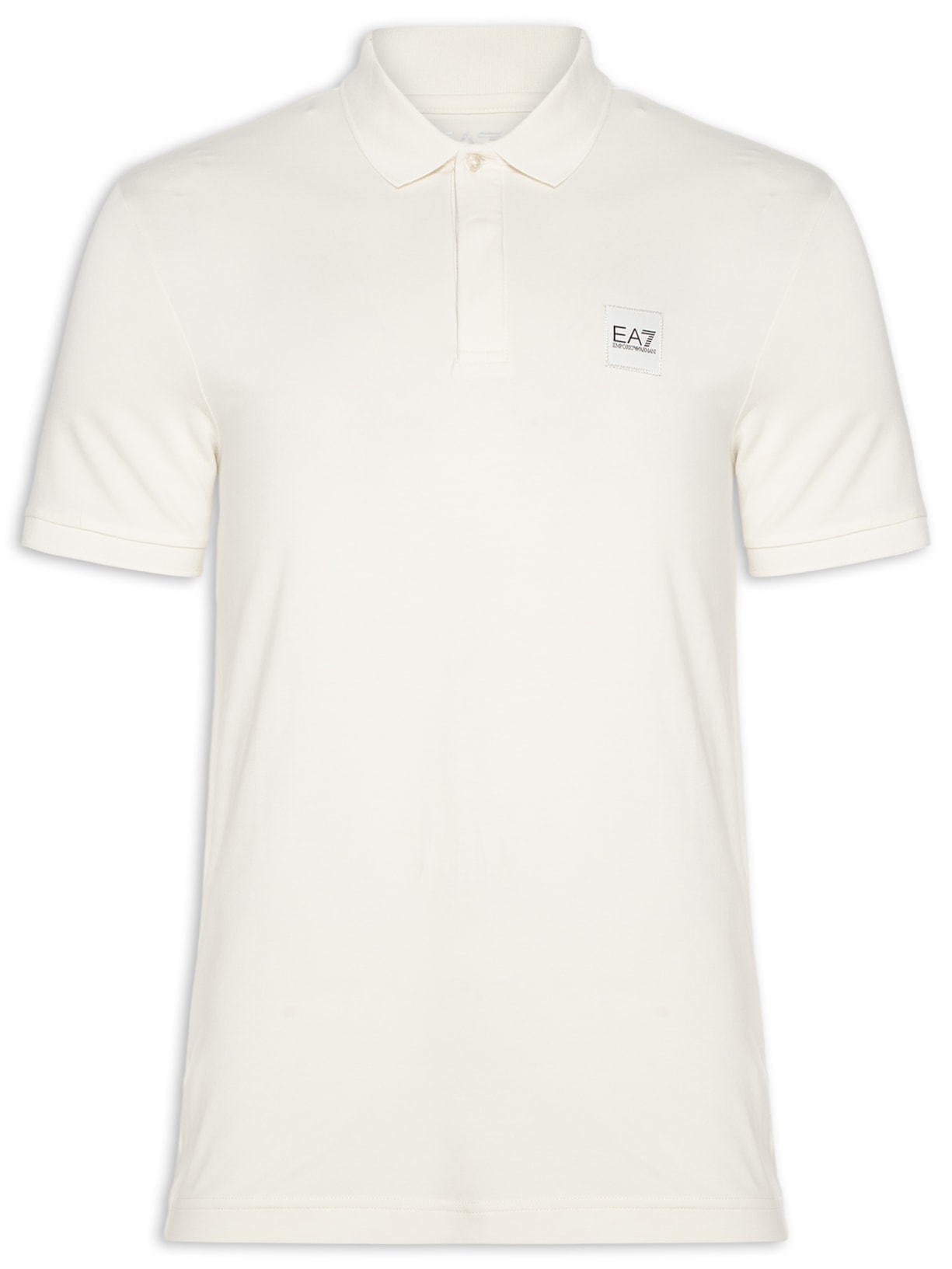 Polo Masculina Slim Fit Train Visibility - Branco