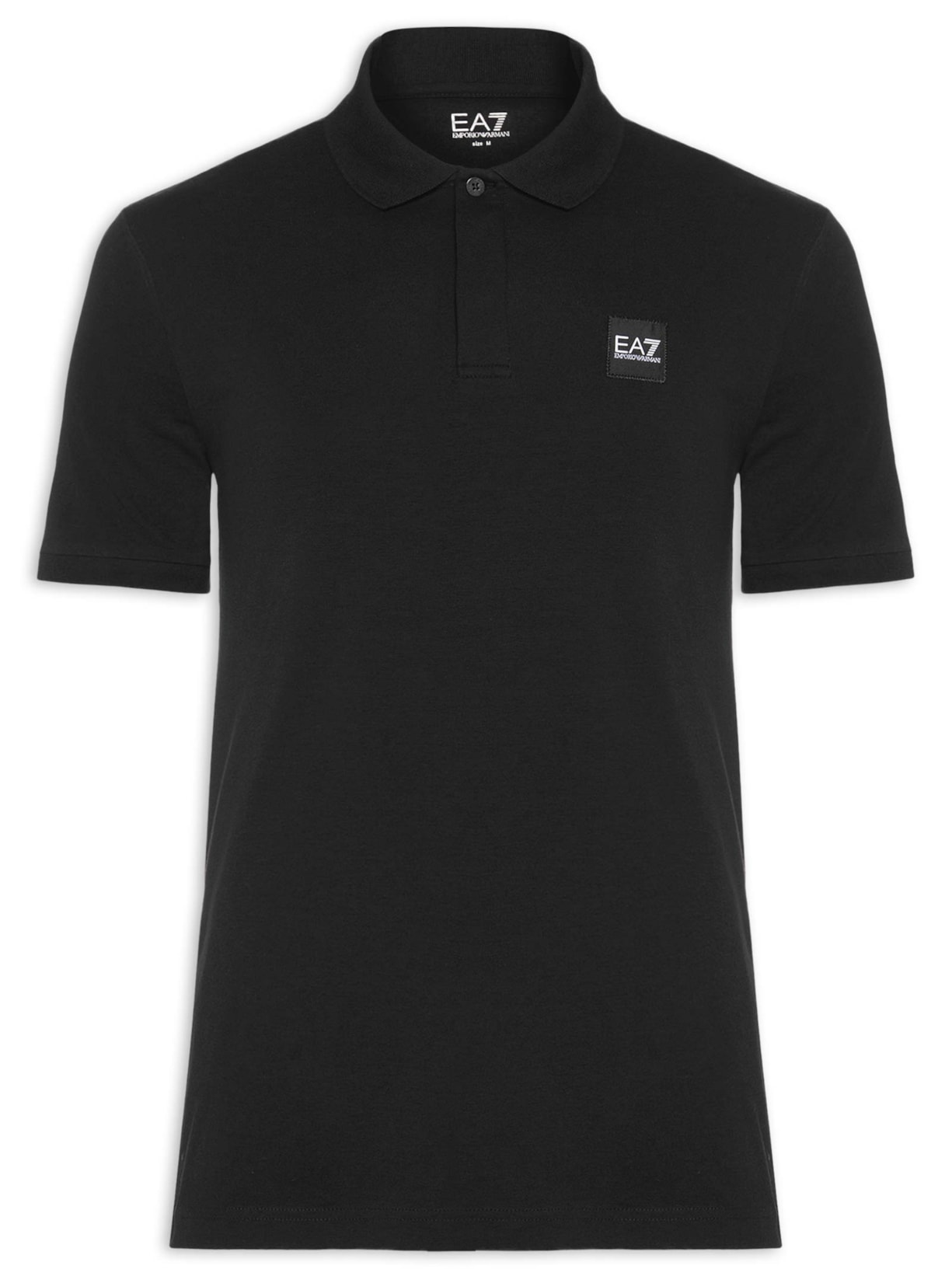 Polo Masculina Slim Fit Train Visibility - Preto