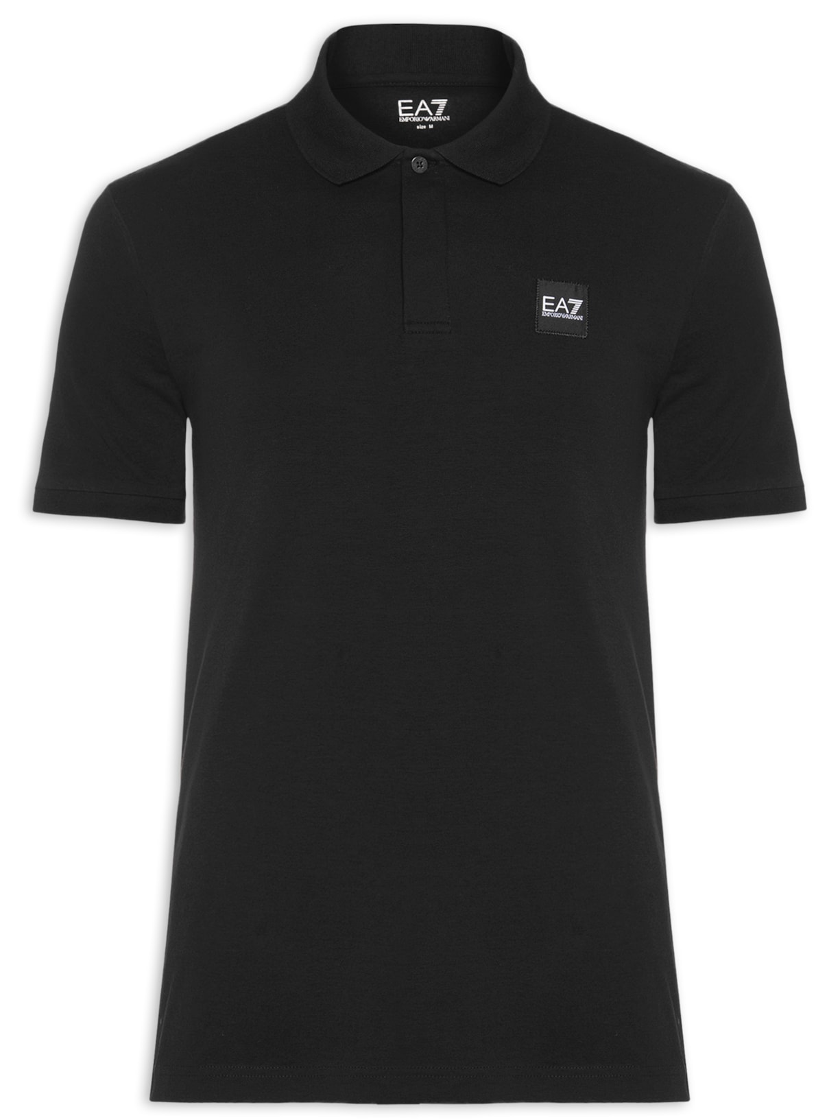 Polo Masculina Slim Fit Train Visibility - Preto