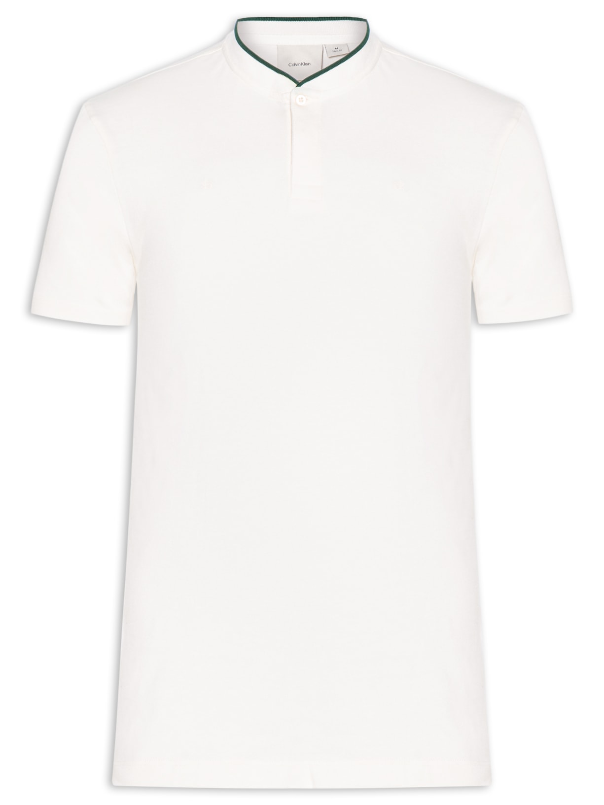 Polo Masculina Slim Gola Portuguesa - Branco