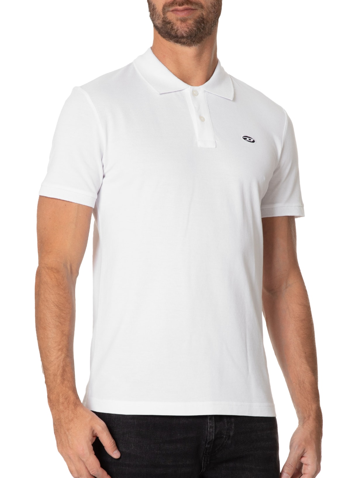 Polo Masculina Smith-Doval Pj Branco Diesel