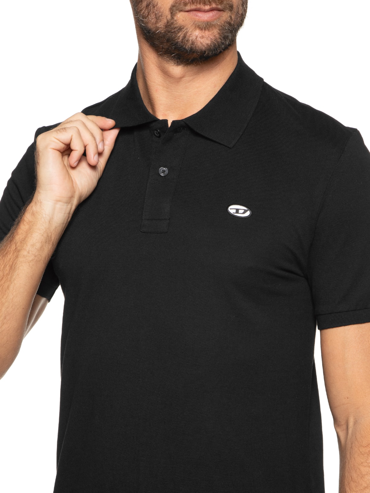 Polo Masculina Smith-Doval Pj Preto Diesel