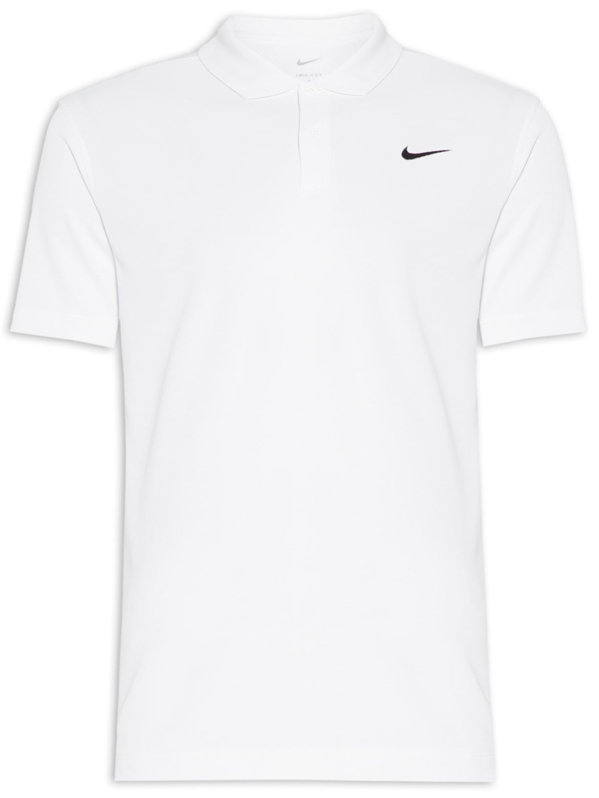 Polo Masculina Solid - Branco