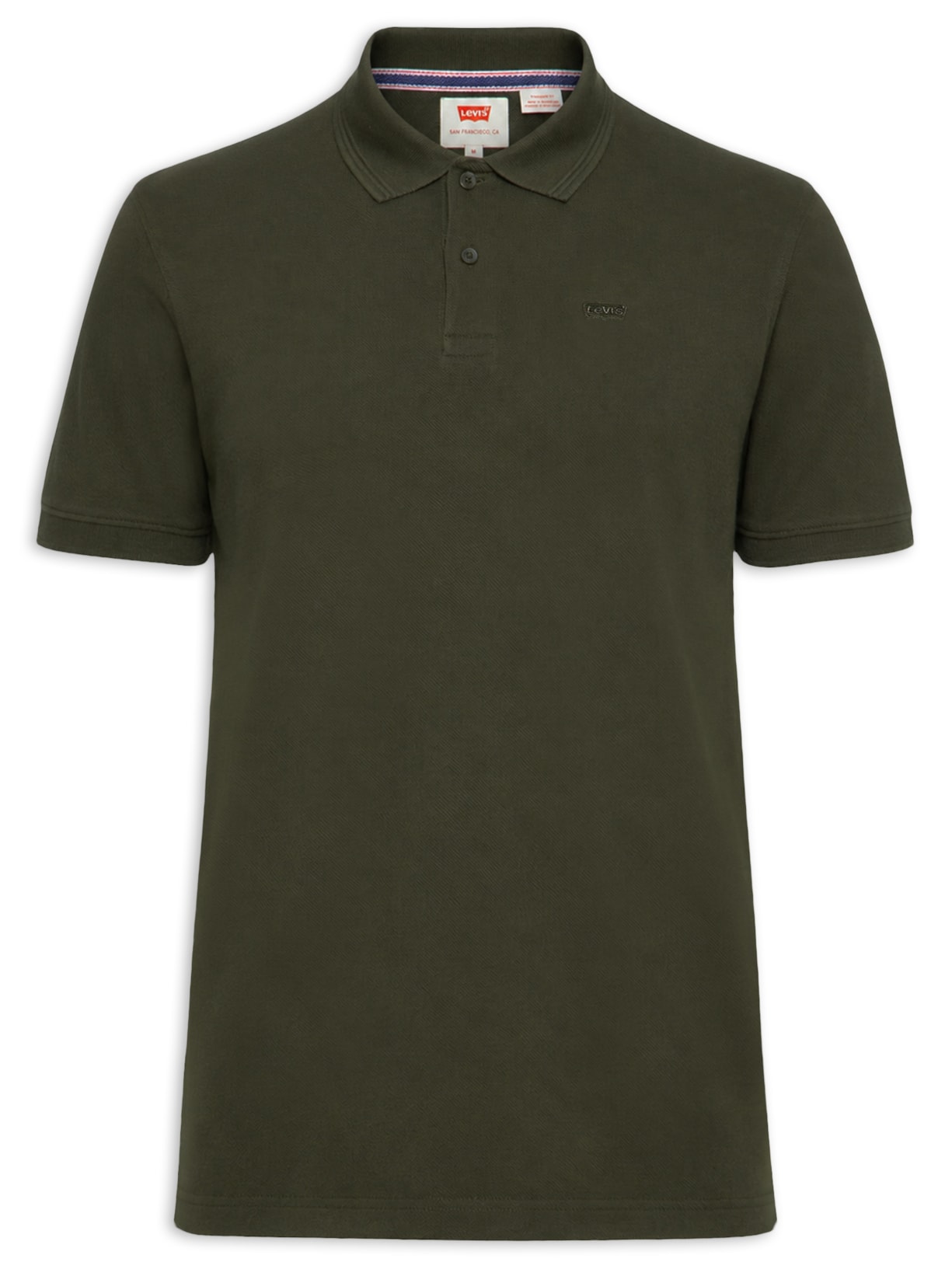 Polo Masculina Standard Fit Original Verde Levi's