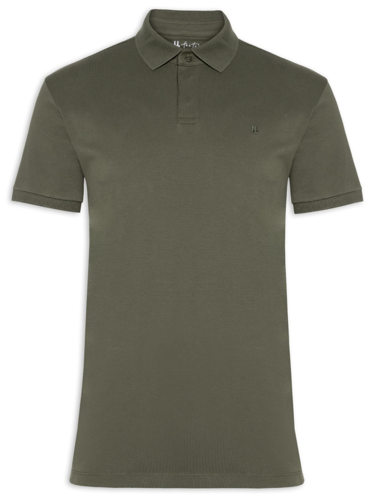 Polo Masculina Suedine Pima Verde  Foxton