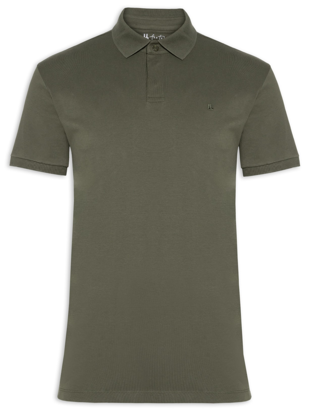 Polo Masculina Suedine Pima Verde  Foxton