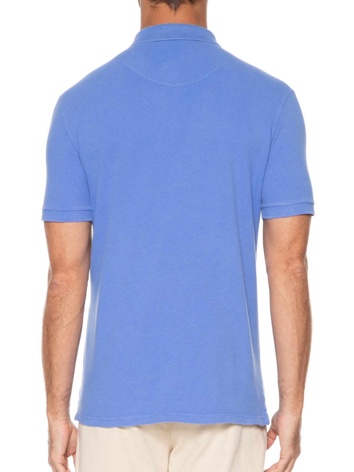 Polo Masculina Summer Azul Pineapple