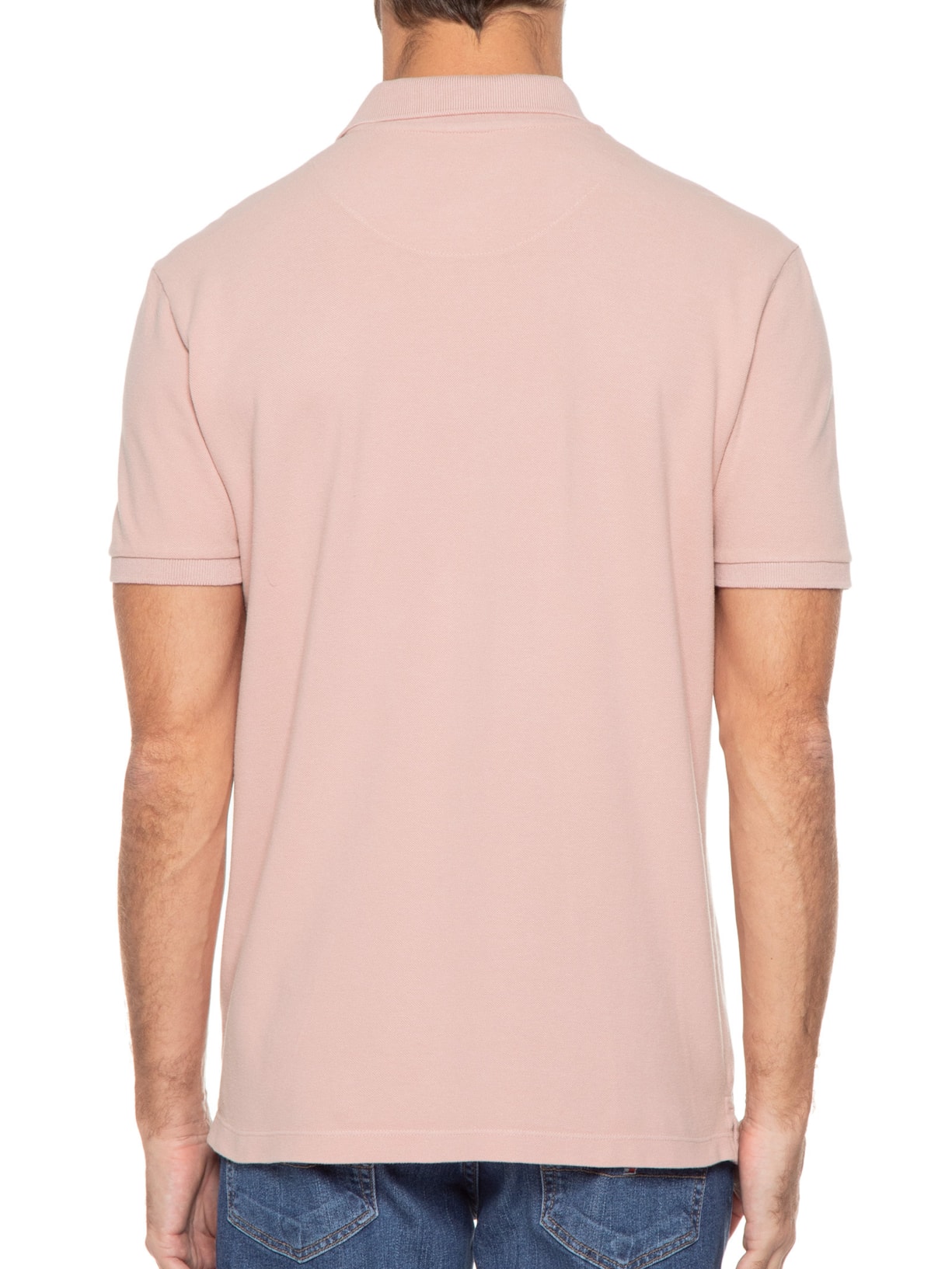 Polo Masculina Summer Rosa Pineapple