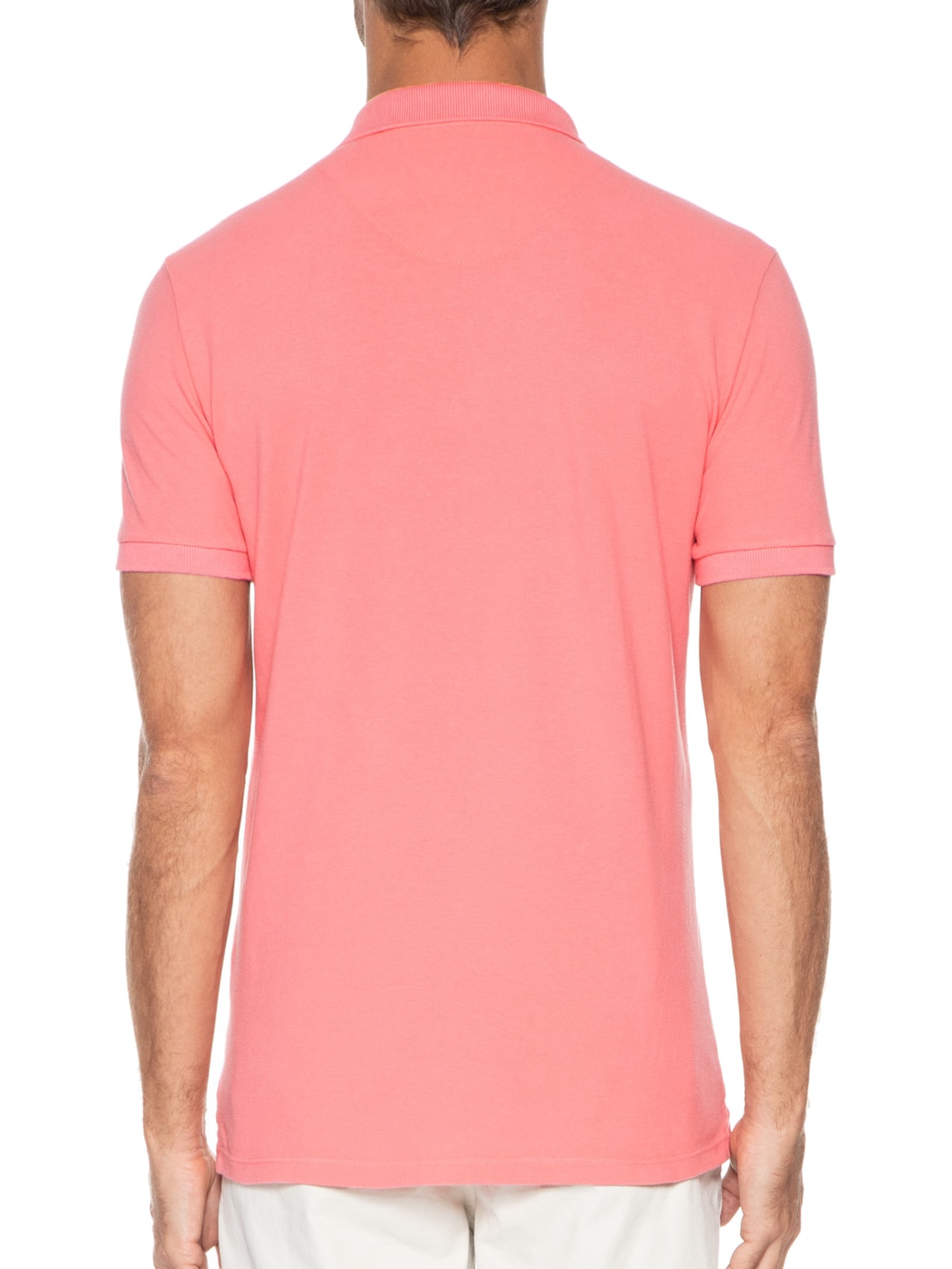 Polo Masculina Summer Rosa Pineapple
