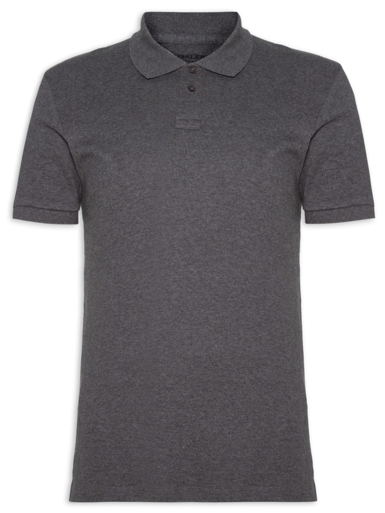 Polo Masculina Supersoft - Cinza